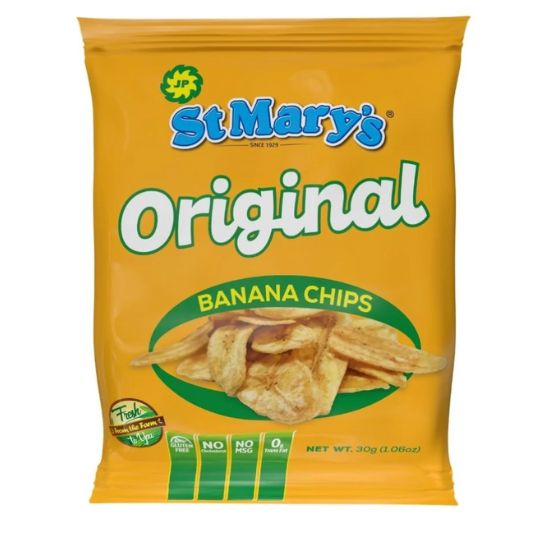 St Mary's Banana Chips (3 Pack)