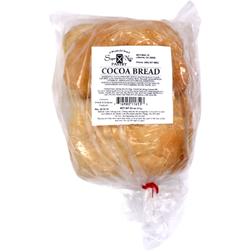 Coco Bread Sugar Nut (6 Pack)