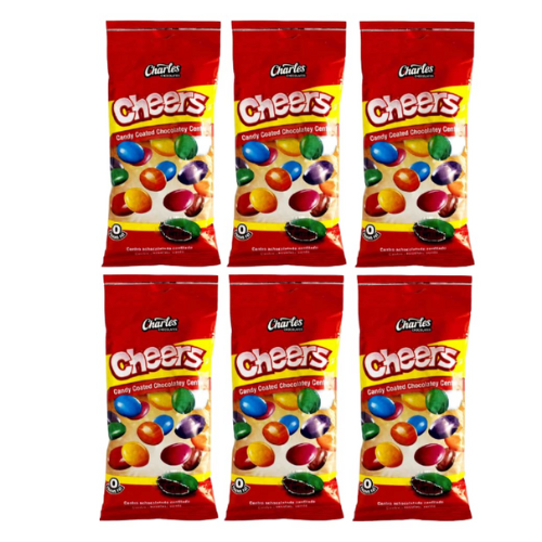 Charles Cheers Candy Coated Chocolate  ( 3 Packs )