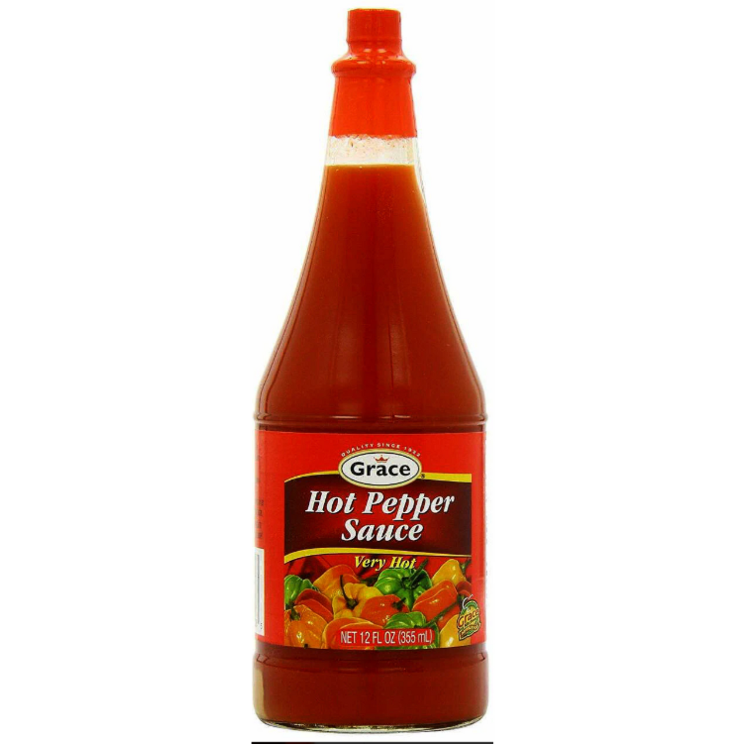 Grace Hot Pepper Sauce 12 oz ( Large)